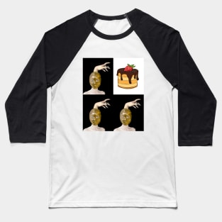 WITCHES LOVE CAKE!! (2) - Halloween Witch Hand | Witch Mask | Halloween Costume | Funny Halloween Baseball T-Shirt